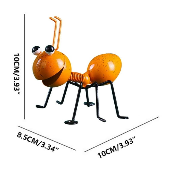 Rbaofujie Kitchen Decor Decoration Of Ants Of Metal To Garden Sculpture Ant Decoration Of Ant Decor Garden Decor Ant Art Of Ant Ornament Ant DecorationGarden Decor For Outside Yellow