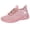 Pink, variant on Women's Running Training Walking Shoes Lightweight Comfortable Mesh Orthopedic Arch Support Wedge Low Heels Slip on Workout Trainners Non Slip Work Sneakers for Elderly Woman White Size 7.5