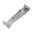 thumbnail image 1 of 5" Inch K Style Aluminum Gutter Hanger w/ Clip - Screw Attached, 1 of 9
