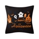 thumbnail image 1 of Funda de almohada para niño, cubierta de cojín con diseño de fantasma, calabaza, murciélago, mago, feliz Halloween, decoración de fiesta, 45x45cm, 1 of 4