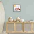 thumbnail image 3 of Stupell Industries Summer Surf Wagon Transportation Painting Gray Framed Art Print Wall Art, 17 x 17, 3 of 10