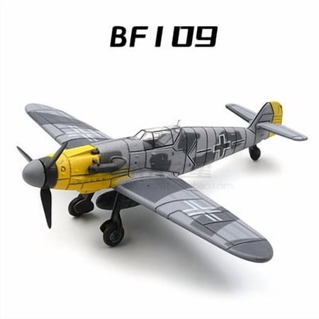 4D 1/48 WW II Fighter BF-109 Spitfire F4U Hurricane P-51 Assembly Puzzle Model Military Airplane Toy