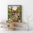 thumbnail image 4 of Wdftyju Diamante pintura 5D animales de granja DIY taladro redondo completo mosaico imagen manualidades arte Wdftyju 7ml0ad0bc7jf5rq3, 4 of 9