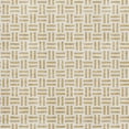 thumbnail image 3 of HomeRoots 677241 8 x 10 ft. Gold & Ivory Geometric Transitional Washable Machine Made Rectangle Area Rug with UV Protection, 3 of 8