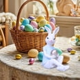 thumbnail image 4 of ddioayh Easter Resin Ornament Cute Bunny with Golden Egg Durable Craft Home and Car Decor Tabletop Shelf Decoration Festive Gift for Easter Celebration, 4 of 6