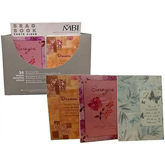 MBI Photo Albums Flex Removable Cover 4x6 Album (24 Pocket)