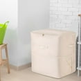 thumbnail image 4 of Space-Saving Self-Compression Organizer,Lightweight Packing Cubes with Zipper, Waterproof&Moisture-Proof Storage Bags for Blankets,Clothes,Bedding,for Easy Organization(21*16.5*11.8In,Pink), 4 of 9