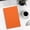 Orange, variant on Spiral Notebook, 1 Pc 8.26 Inch X 5.51 Inch Thick Plastic Hardcover College Ruled Journals for Study, Work, Travel and Notes