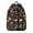 Black-23, variant on Mexican Dead Day Skull Backpack, Waterproof School Bag with Gothic Roses, Butterflies, and Mandala Pattern