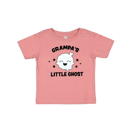 

Inktastic Cute Grampa s Little Ghost with Stars Gift Baby Girl T-Shirt