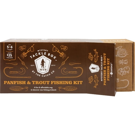 Mystery Tackle Box Panfish & Trout Regular Fishing Lure Kit - Pack of 12