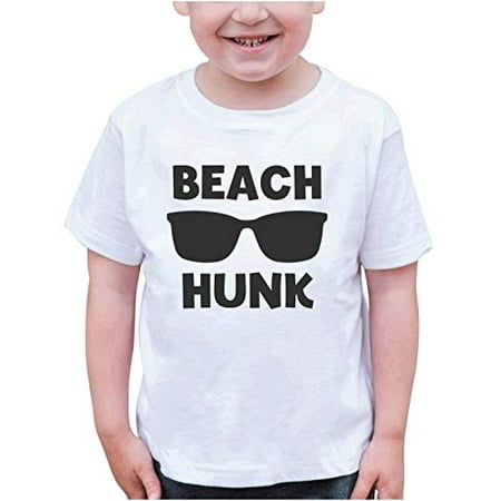 

7 ate 9 Apparel Kids Beach Hunk Summer Boys White T-Shirt 5T