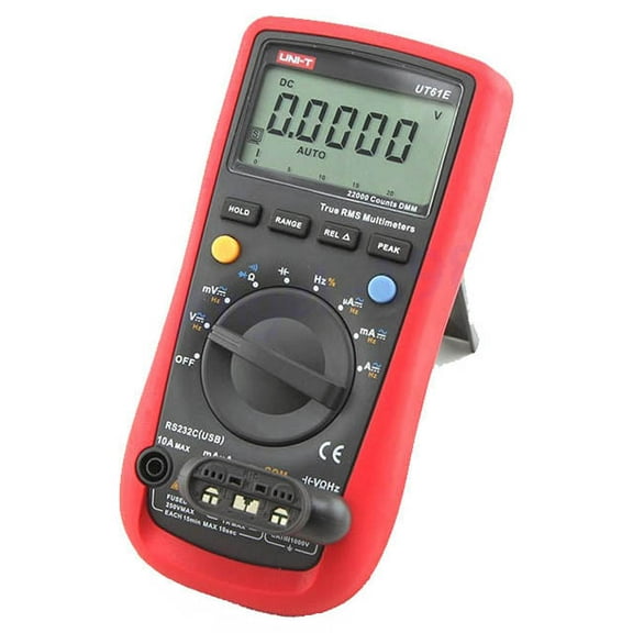 UT61E - MULTIMETER DIGITAL AUTO 10A W/RS-232 INTERFACE