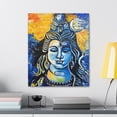 thumbnail image 4 of Ira World Art Exquisite Lord Shiva Painting Print Canvas Gallery Wraps 20"/24", 4 of 4