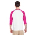thumbnail image 2 of Gildan Heavy Cotton Three-Quarter Raglan Sleeve Baseball T-Shirt, 2 of 5