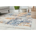 thumbnail image 4 of Rugs America Preston PS50A Sapphire Gold Splatter Transitional Vintage Blue Area Rug, 2'6" x 8', 4 of 5