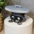 thumbnail image 4 of Novelty Raccoons Bathroom Tissue Shelf Decorative Adhesive Mount Storage Unit For Home Commercial Spaces, 4 of 9