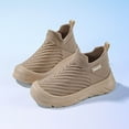 thumbnail image 6 of Xudanell Kids Slip On Sneakers With Cushioned Insole Breathable Damping Shoes For Boys Girls, 6 of 7