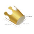 thumbnail image 4 of KAKOWELY 20 coronas de papel para niños pequeños, adornos para sombreros de cumpleaños., 4 of 5