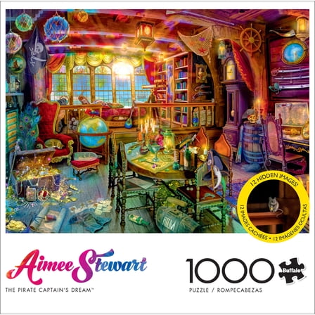 Buffalo Games Aimee Stewart The Pirate Captain's Dream 1000 Pieces Jigsaw Puzzle
