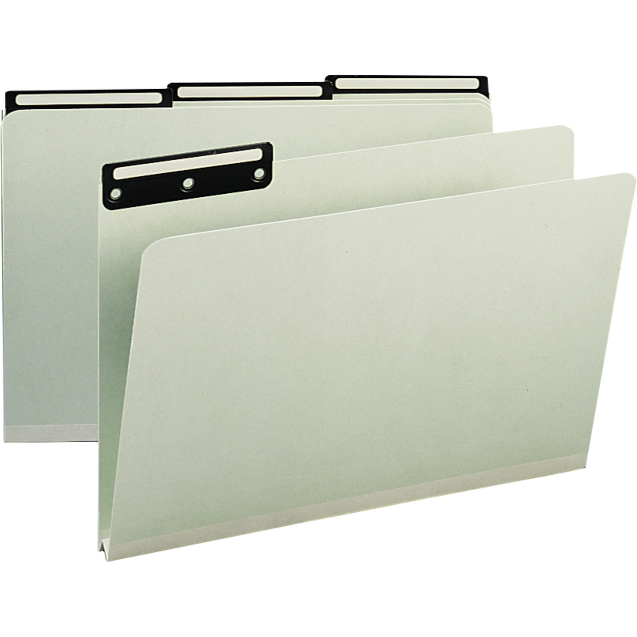 Smead, SMD18430, 1/3 Cut Metal Tab Pressboard File Folders, 25 / Box