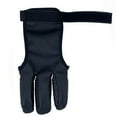thumbnail image 1 of Accesorios para dedos de guantes de tiro con arco - Guantes de cuero para arco recurvo y compuesto - Protector de tres dedos para tiro con arco, 1 of 8