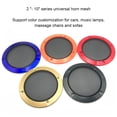 thumbnail image 4 of 2Pcs Speaker Net Cover Car Subwoofer Mesh Enclosure Enclosure Dustproof Portable Protective Grille Circle Speakers Accessories, 4 of 7