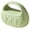 Light green, variant on Hearthoom Reusable Lint Roller Portable Mini Lint Remover Cat Pet Hair Rollers Travel Size Sticky Cleaner Dog Hair Remover for Clothes Washable Gel Lint Roller Ball 1.97''X 3.23'',White