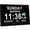 11.5" Hd Black, variant on Digital Talking Clock with 27 Alarms, Auto DST, Voice Time Announcement, 20 Custom Reminders, 10‑Level Auto Dimming, Date Display, Remote Control for Seniors Dementia & Alzheimer’s Patients