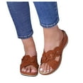 thumbnail image 4 of LSLJS Sandales à Talons Compensés Mode Décontractée pour Femmes, Chaussures d'Extérieur, Pantoufles pour Femmes, 4 of 6