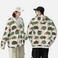 thumbnail image 4 of Gaeub Cute Armadillo Men's and Women's UPF 50+ Long-Sleeved Sun Protection Clothing, Fishing Shirt Long Sleeve Zip-Large, 4 of 7
