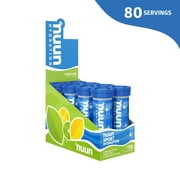 Nuun Sport Electrolyte Tablets for Proactive Hydration, Lemon Lime, 8 - 10 Count Tubes