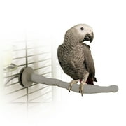 K&H Pet Products Thermo-Perch Bird Perch, Medium, Gray