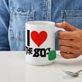 thumbnail image 4 of CafePress - I Heart The 80S Large Mug - 15 oz Ceramic Large White Novelty Mug, 4 of 6