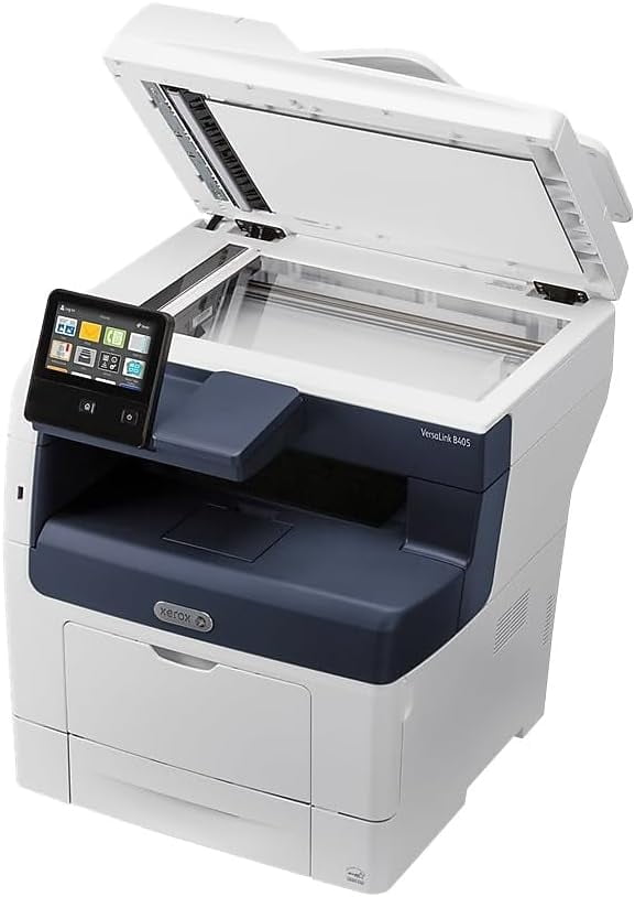 Xerox VersaLink B405/DN Monochrome Multifunction Printer — 47 PPM, Copy, Print, Scan, Fax, Email, Cloud, Duplex, 5" Color Touchscreen