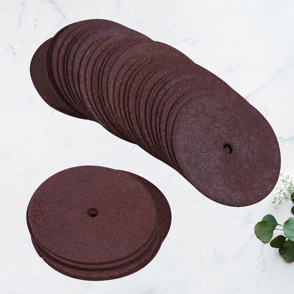 GOOHOCHY 2 Boxes Heavy Duty Grinding Wheels For Cutting Polishing Cut Off Discs Dark Red For Rotary Tool Applications