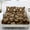Vintage Brown Floral, variant on COEQINE Twin Sheet Set Soft Fade Resistant 3 Pieces Bed Sheets Set All Around Elastic Fitted Bedsheet & Pillowcases Home Decor for Twin Size Bed, Vintage Brown Floral