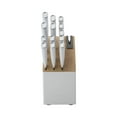thumbnail image 6 of KitchenAid 14-Piece Slim Knife Block Set with Sharpener, High-Carbon Stainless Steel, White, 6 of 9