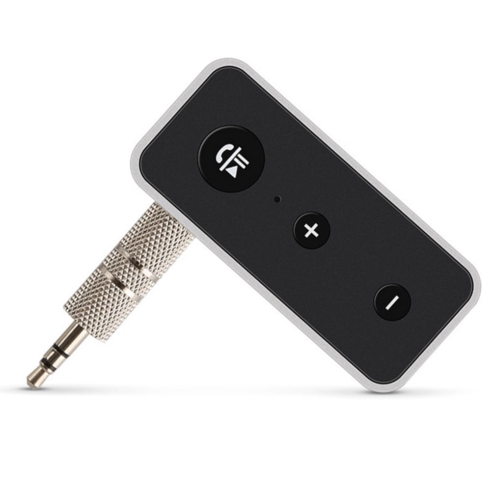 Speakers Bluetooth 5.0 Receiver Bluetooth Aux Adapter Hands-Free Car Kit Audio Bluetooth Receiver for Car/Home Stereo System,Headphones