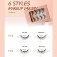 thumbnail image 5 of Reusable Self Adhesive Eyelashes No Glue or Eyeliner Needed, Self-adhesive False Eyelashes,Easy To Apply, Stable Non-slip False Lashes, Natural Look, 5 of 6