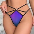 thumbnail image 3 of Northern Lights Open Type Women's Panties Crotch Opening G-strings Thongs Lingeries Underwear, 3 of 7