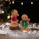 thumbnail image 5 of Figuras De Mesa Para Niños De Pan De Jengibre, Linda Decoración Navideña Para Bar De Tienda, Material De Resina, Regalo Navideño, 5 of 7