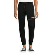 Tony Hawk Men's Hawk Logo Fleece Jogger Sweatpants with Cargo Pocket, Sizes S-XL