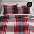 thumbnail image 3 of Better Homes & Gardens King 3-Piece Comforter Set, All-Season, Holiday Plaid Cozy Knit, 3 of 9