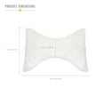 thumbnail image 4 of DMI Neck Pillow for Cervical, Neck and Shoulder Support to Relieve Pain and Headaches with Removable Cover, Medium Support, White, 4 of 8
