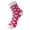 thumbnail image 4 of Likimi Fuzzy Fleece Socks For Men And Women Hearts Print Winter Warm Soft Casual Socks Size One Size, 4 of 4