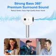thumbnail image 3 of NSKBBM-Type C Headphones Wired Earbuds Ear Buds for iPhone 17e 17 Pro Max Air 16 Pro Max 16e 16 Plus/Pro 15 Plus USB C In-Ear Headphones Wired USBC iPhone 17 Earbuds Earphones Headsets with Microphon, 3 of 4