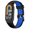 thumbnail image 1 of Two Tone Silicone Strap with Metal Connector for Watches Silica Gel for Style, 1 of 6