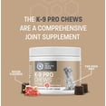 thumbnail image 2 of Pet Health Pros; K-9 Pro Dog Joint Supplement; Mobility Boost, Hip Pain Relief, Arthritis Treatment; Packs of 60 or 120; Bacon Flavor, 2 of 7