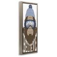 thumbnail image 4 of Believe Winter Bigfoot Brown Framed Floater Canvas Wall Art, design by Marcus Prime, 4 of 10